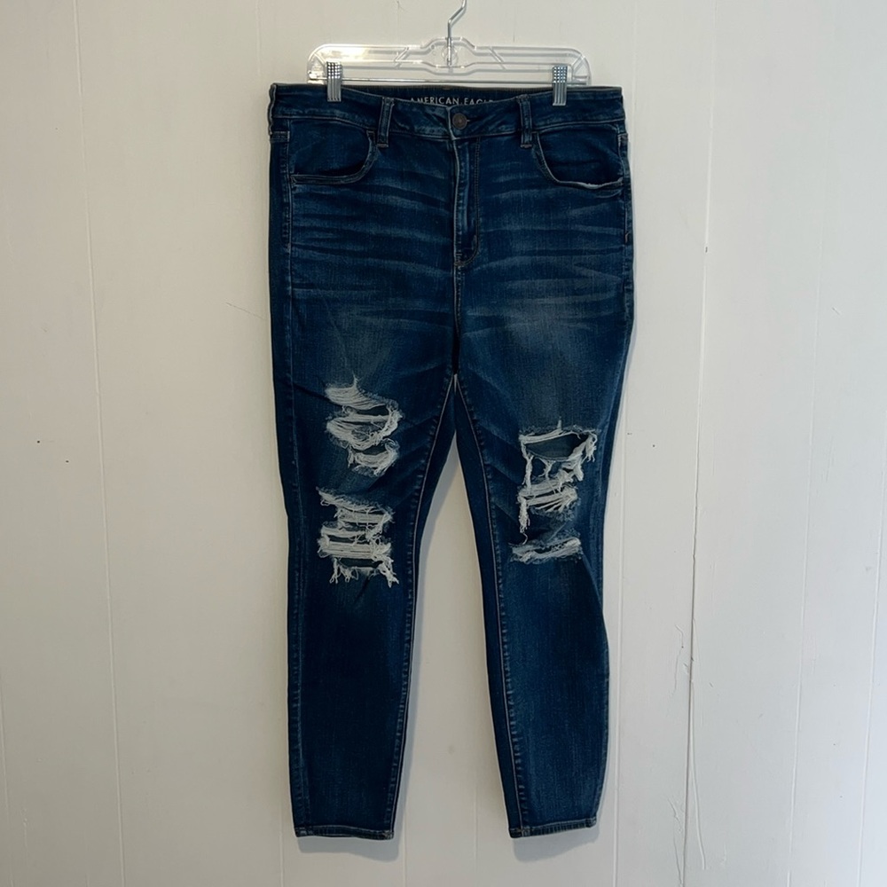 American Eagle Next Level Stretch High Rise Jeggins Regular ZZ6